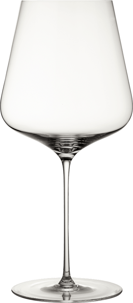Zalto Bordeaux vinglas med slank stilk og rummelig skål, designet til at fremhæve kraftige vine som Bordeaux, Cabernet Sauvignon og Rioja. Mundblæst blyfrit krystalglas sikrer enestående klarhed og holdbarhed.