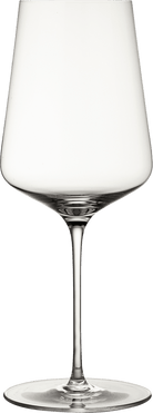 Zalto Universalglas med slank stilk og bred skål, designet til at fremhæve både røde og hvide vine. Mundblæst blyfrit krystalglas, kendt for sin klarhed og holdbarhed. Perfekt til at forbedre vinens aroma og smag.