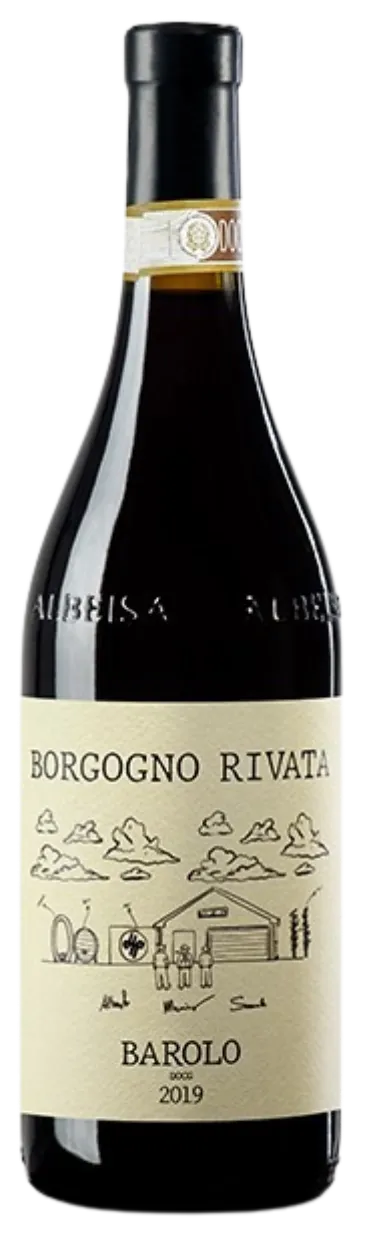 Barolo 2019 DOCG fra Borgogno Rivata - en rødvin