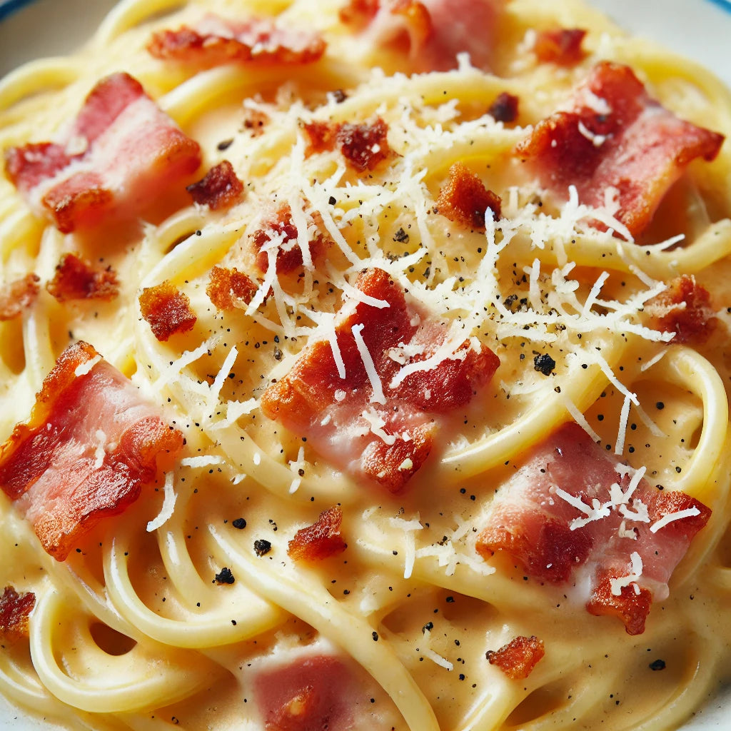 Spaghetti carbonara uden æg